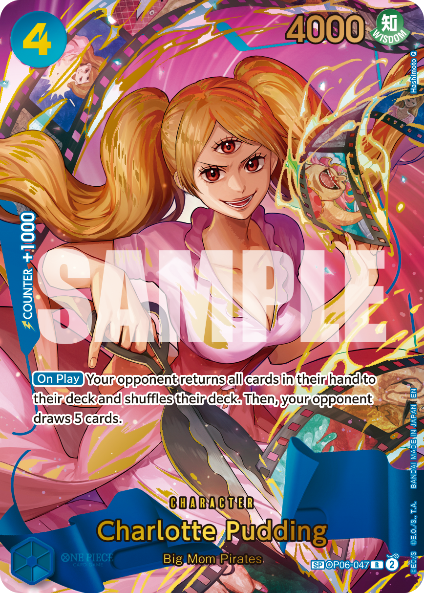 Charlotte Pudding OP06-047 - Premium Booster Vol 2 PRB02 kart görseli