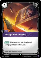 Acceptable Losses 179 - Riftbound League of Legends OGN kart gorseli