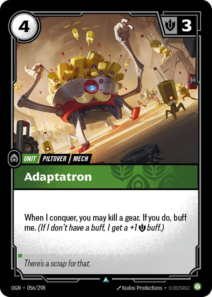 Adaptatron 56 - Riftbound League of Legends OGN kart görseli