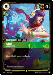 Ahri - Alluring 66a - Riftbound League of Legends OGN kart gorseli