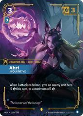 Ahri - Inquisitive 119a - Riftbound League of Legends OGN kart gorseli