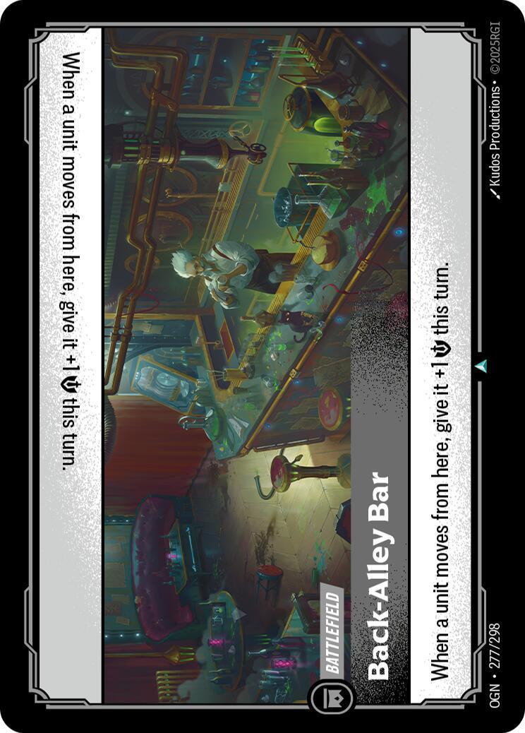Back-Alley Bar 277 - Riftbound League of Legends OGN kart görseli