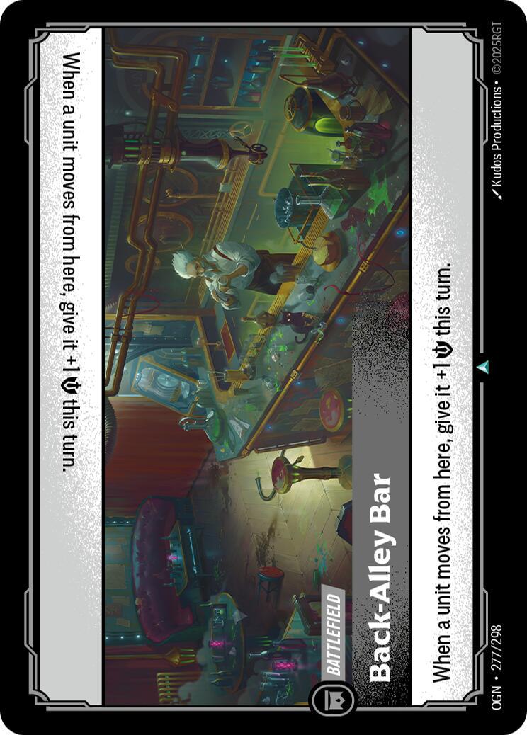 Back-Alley Bar 277 - Riftbound League of Legends OGN kart görseli