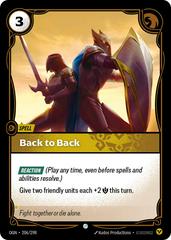Back to Back 206 - Riftbound League of Legends OGN kart gorseli