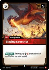 Blazing Scorcher 1 - Riftbound League of Legends OGN kart gorseli