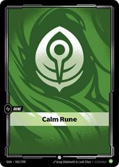 Calm Rune 42 - Riftbound League of Legends OGN kart gorseli