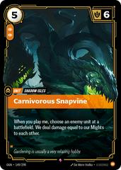 Carnivorous Snapvine 149 - Riftbound League of Legends OGN kart gorseli