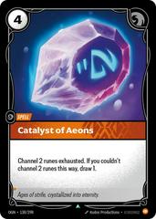 Catalyst of Aeons 138 - Riftbound League of Legends OGN kart gorseli
