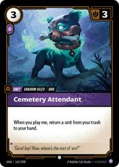 Cemetery Attendant 165 - Riftbound League of Legends OGN kart gorseli