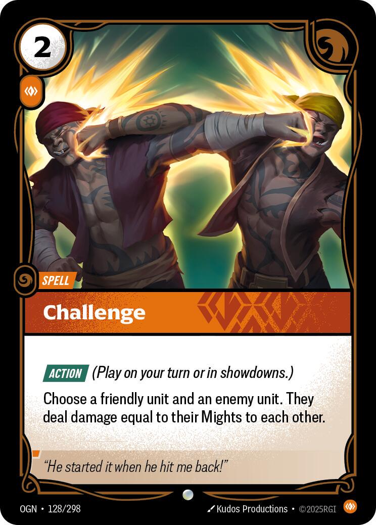 Challenge 128 - Riftbound League of Legends OGN kart görseli