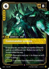 Commander Ledros 231 - Riftbound League of Legends OGN kart gorseli