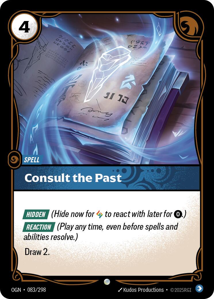 Consult the Past 83 - Riftbound League of Legends OGN kart görseli