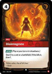 Disintegrate 5 - Riftbound League of Legends OGN kart gorseli