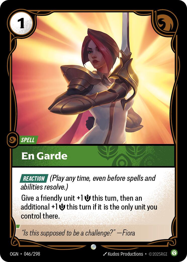 En Garde 46 - Riftbound League of Legends OGN kart görseli
