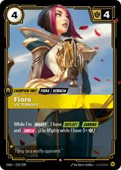 Fiora - Victorious 232 - Riftbound League of Legends OGN kart gorseli