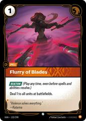 Flurry of Blades 133 - Riftbound League of Legends OGN kart gorseli