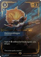 Heimerdinger - Inventor 111A - Riftbound League of Legends OGN kart gorseli