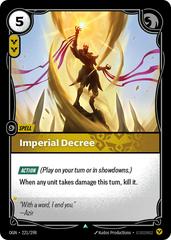Imperial Decree 221 - Riftbound League of Legends OGN kart gorseli