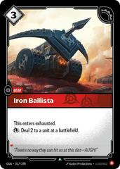 Iron Ballista 17 - Riftbound League of Legends OGN kart gorseli