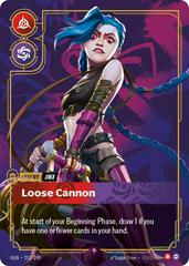 Jinx - Loose Cannon 251 - Riftbound League of Legends OGN kart gorseli