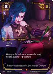 Jinx - Rebel 202 - Riftbound League of Legends OGN kart gorseli