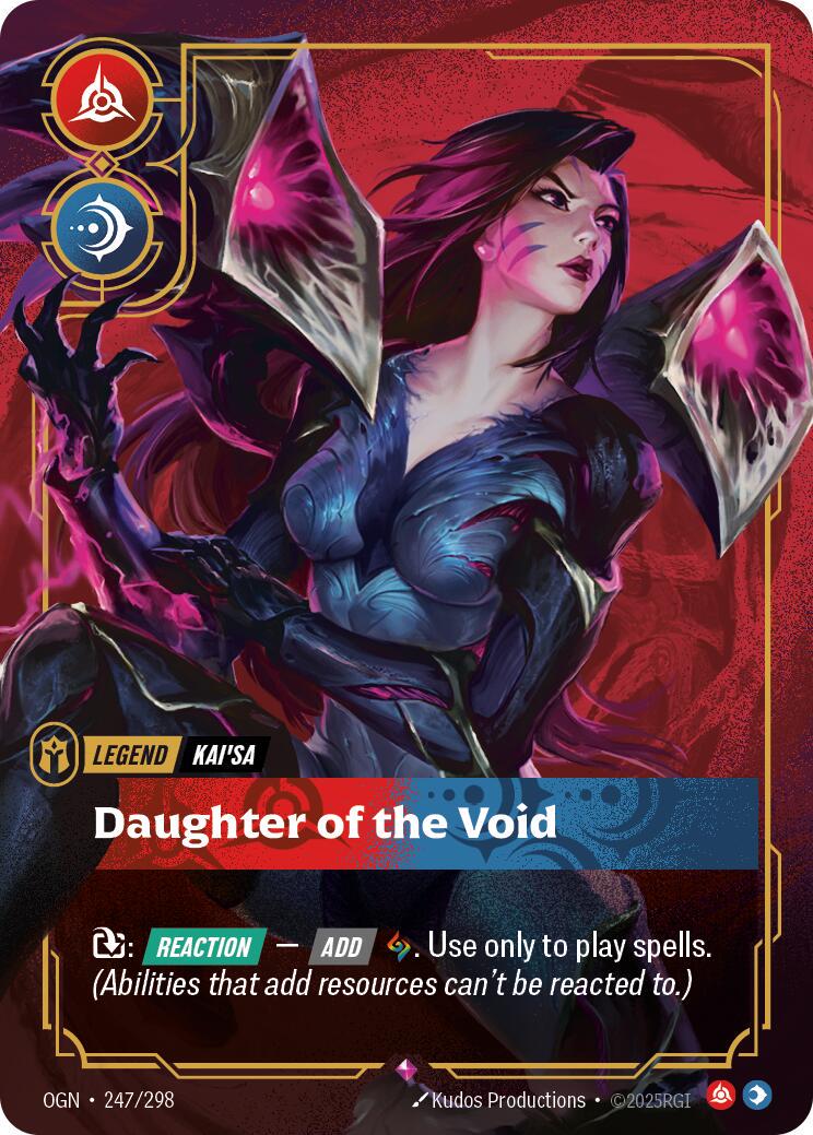 KaI'Sa - Daughter of the Void 247 - Riftbound League of Legends OGN kart görseli