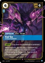 KaI'Sa - Evolutionary 112 - Riftbound League of Legends OGN kart gorseli