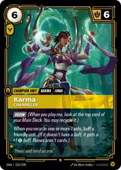 Karma - Channeler 235 - Riftbound League of Legends OGN kart gorseli
