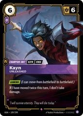 Kayn - Unleashed 189 - Riftbound League of Legends OGN kart gorseli