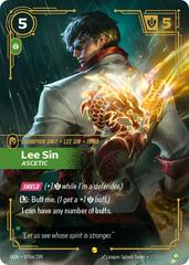 Lee Sin - Ascetic 78a - Riftbound League of Legends OGN kart gorseli