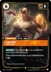 Lee Sin - Centered 151a - Riftbound League of Legends OGN kart gorseli