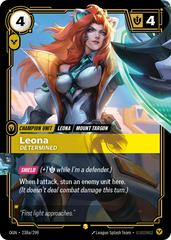 Leona - Determined 238a - Riftbound League of Legends OGN kart gorseli