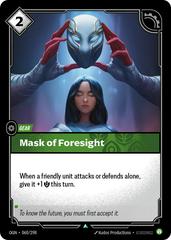 Mask of Foresight 60 - Riftbound League of Legends OGN kart gorseli