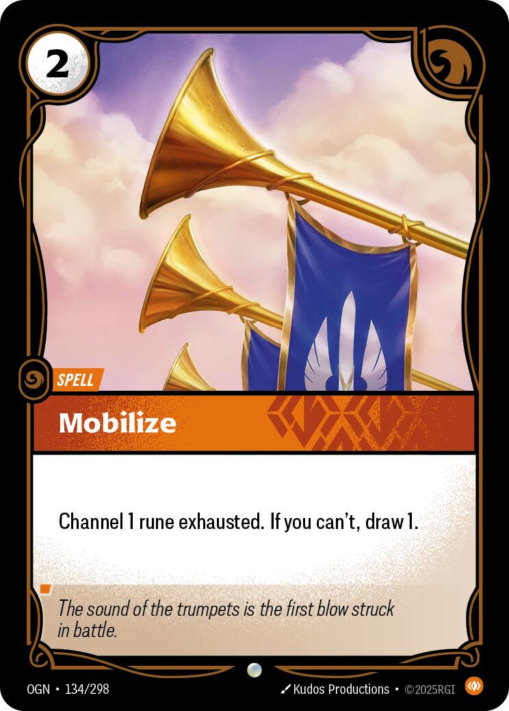 Mobilize 134 - Riftbound League of Legends OGN kart görseli