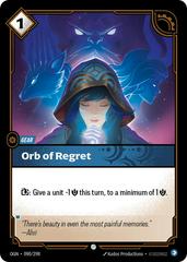 Orb of Regret 90 - Riftbound League of Legends OGN kart gorseli
