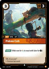 Pakaa Cub 135 - Riftbound League of Legends OGN kart gorseli