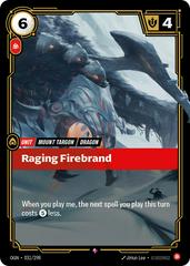 Raging Firebrand 31 - Riftbound League of Legends OGN kart gorseli