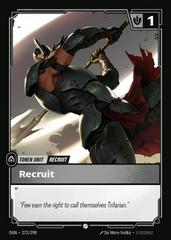 Recruit / Buff 272 - Riftbound League of Legends OGN kart gorseli