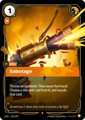 Sabotage 156 - Riftbound League of Legends OGN kart gorseli