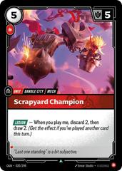 Scrapyard Champion 20 - Riftbound League of Legends OGN kart gorseli