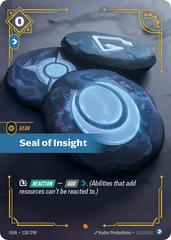 Seal of Insight 120 - Riftbound League of Legends OGN kart gorseli