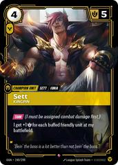 Sett - Kingpin 240 - Riftbound League of Legends OGN kart gorseli