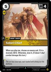 Solari Chief 225 - Riftbound League of Legends OGN kart gorseli