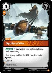 Spoils of War 144 - Riftbound League of Legends OGN kart gorseli