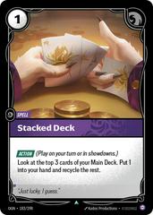Stacked Deck 183 - Riftbound League of Legends OGN kart gorseli