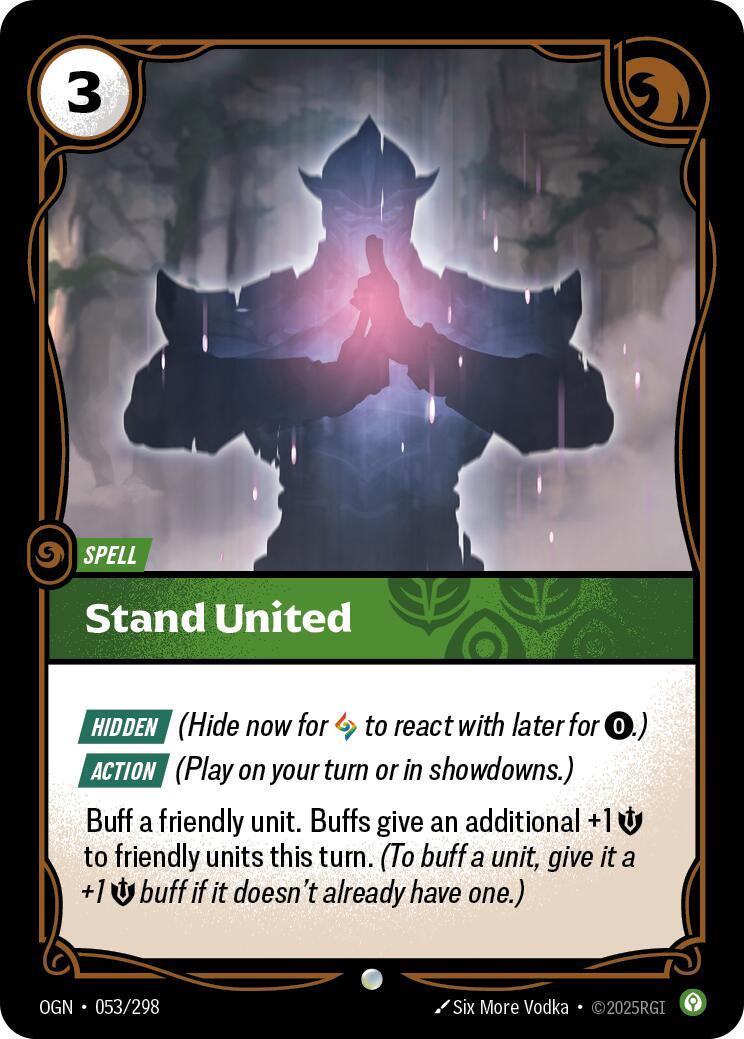 Stand United 53 - Riftbound League of Legends OGN kart görseli