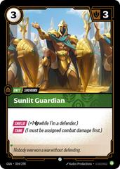 Sunlit Guardian 54 - Riftbound League of Legends OGN kart gorseli
