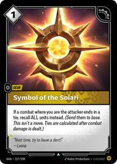 Symbol of the Solari 227 - Riftbound League of Legends OGN kart gorseli