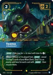 Teemo - Strategist 121a - Riftbound League of Legends OGN kart gorseli