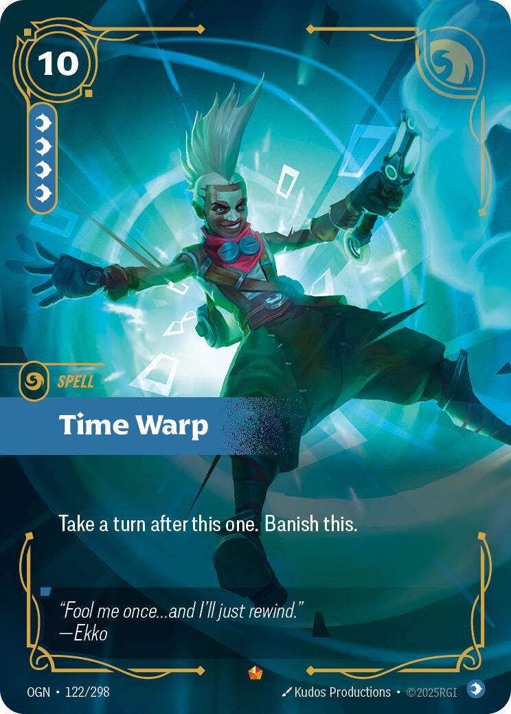 Time Warp 122 - Riftbound League of Legends OGN kart görseli